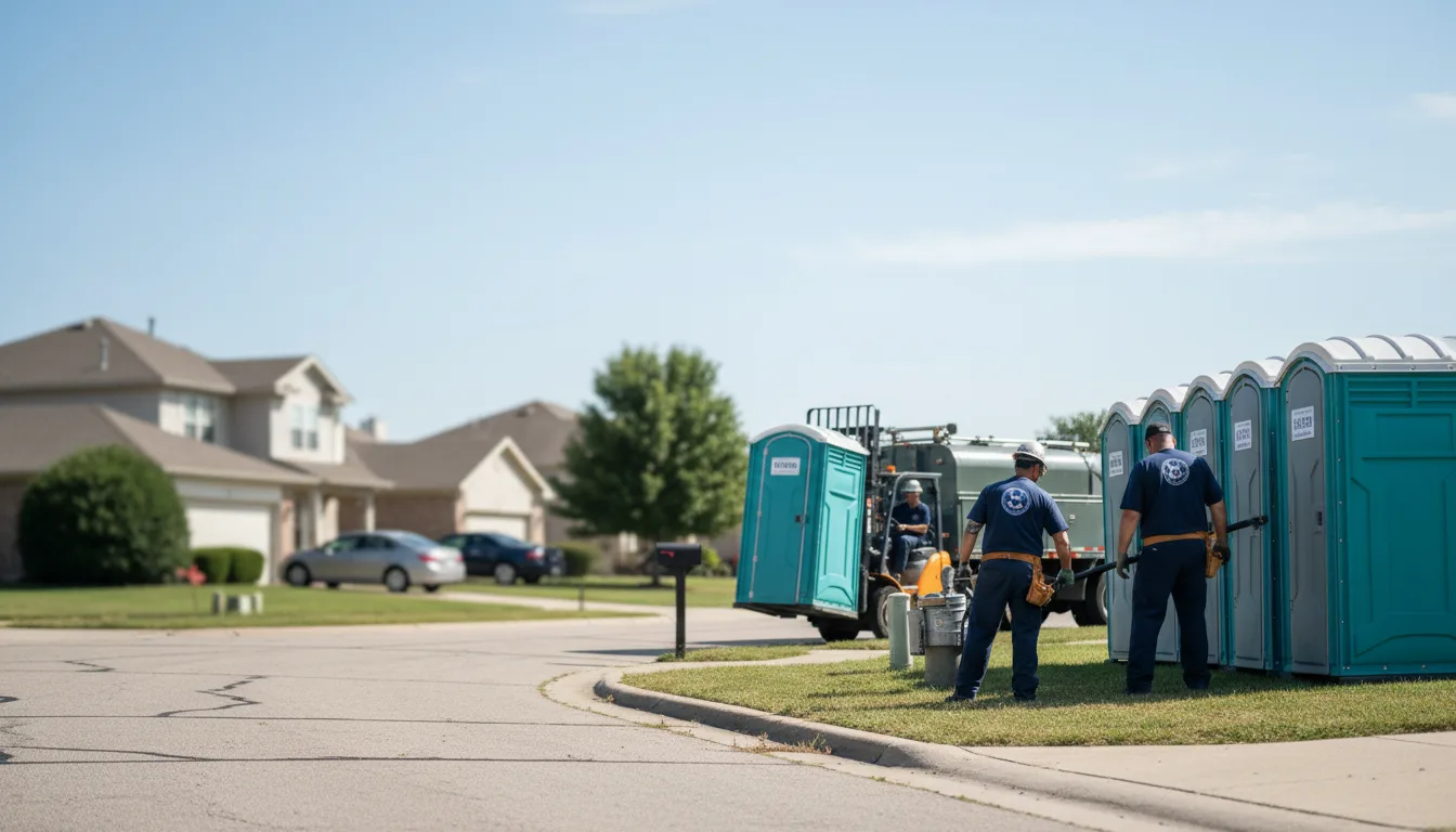 Porta Potty Rental in Thackerville, OK near me